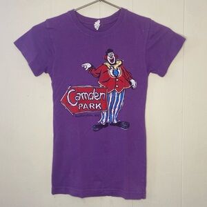 Camden Park clown baby tee